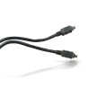 Firewire Cable 4-P 1.8M Black | APLIUM