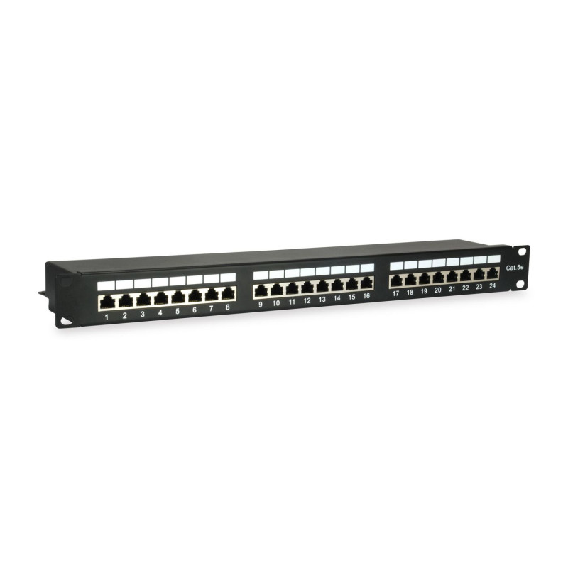 24-Port Cat.5E Shielded Patch | APLIUM