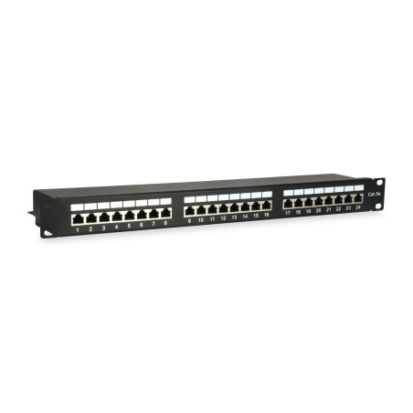 24-Port Cat.5E Shielded Patch | APLIUM