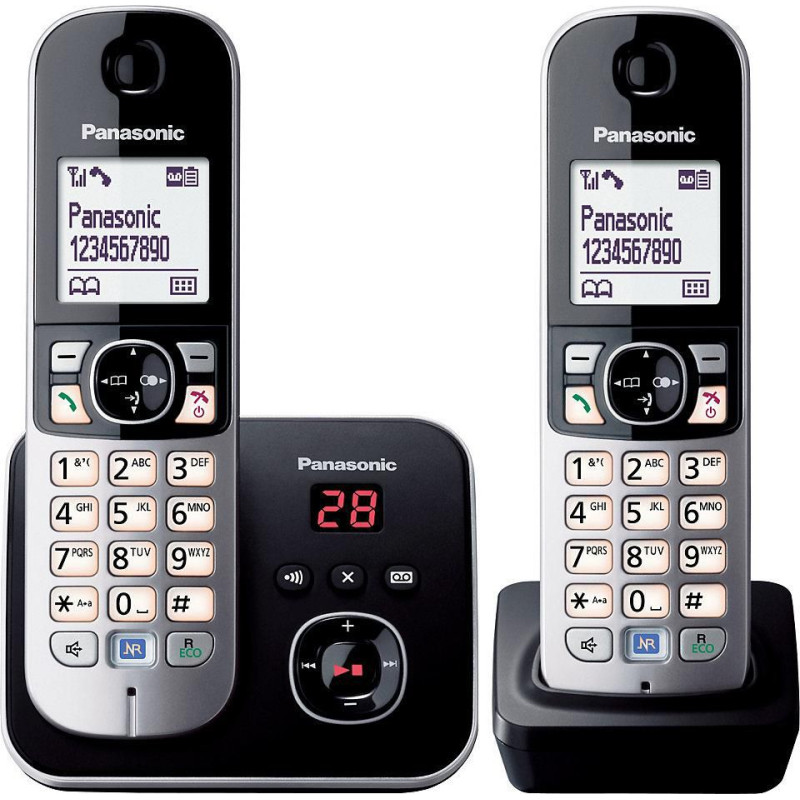 KX-TG6822GB black