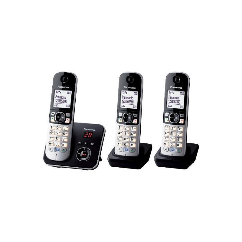 KX-TG6823GB black