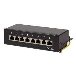 Cat.6A Patch Panel 8-Port | APLIUM