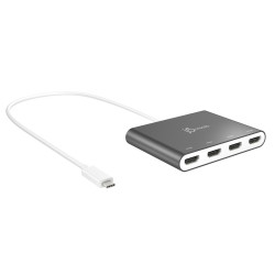 Usb-c To 4 Port HDMI Multi Monitor Adapter | APLIUM