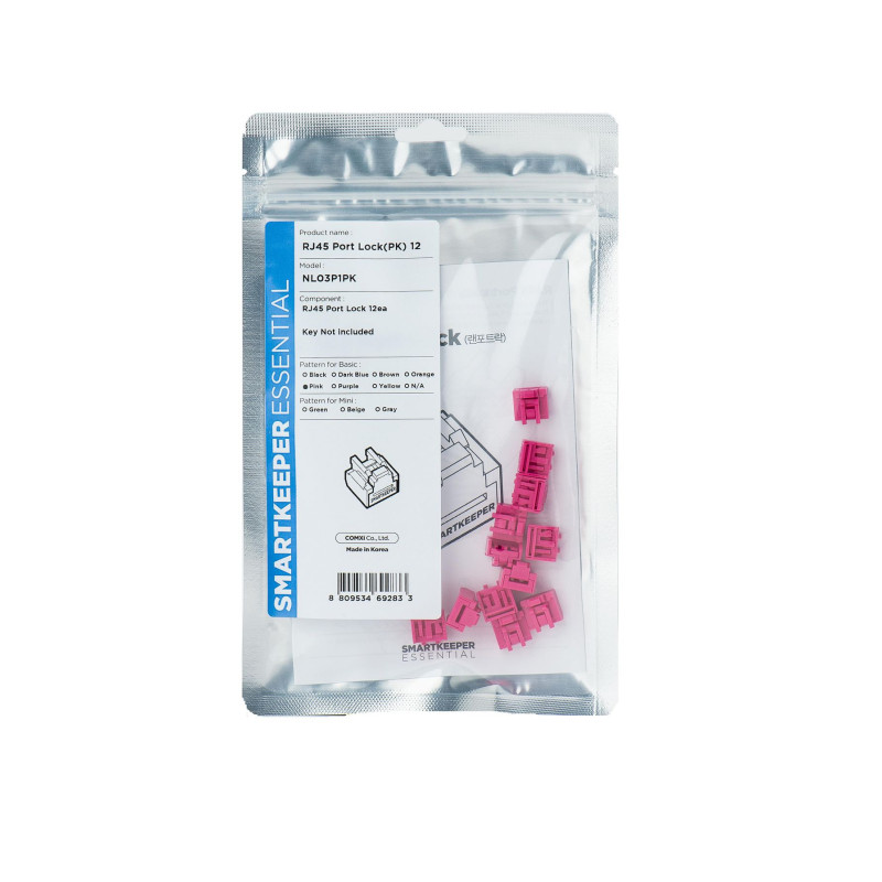 Port Blocker Rj-45 Pink 1 | APLIUM
