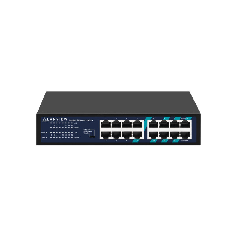 Unmanaged 16-Port Full
