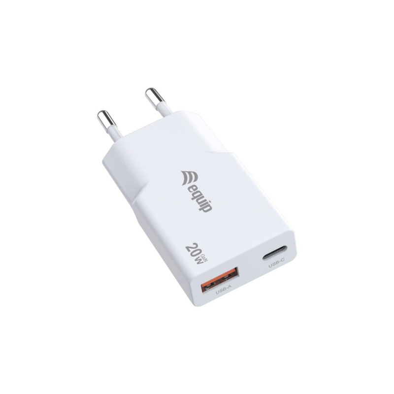 EQUIP 245522 - 2-Port 20W Gan Slim Usb Pd | APLIUM