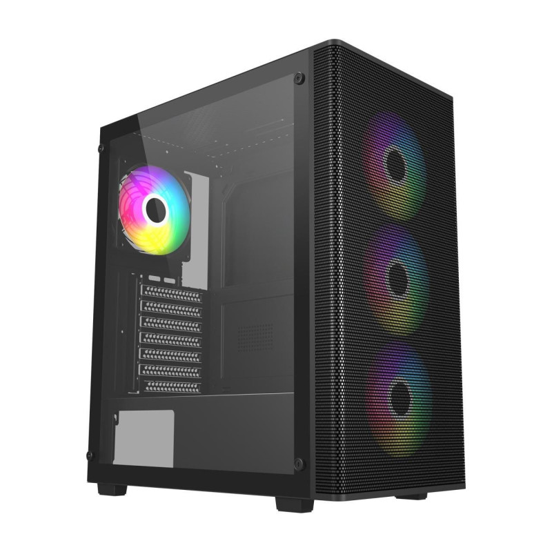 FSP M220-BA Midi Tower Negro | APLIUM
