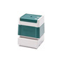 Pack 6 Green self-inking stamps 40x40