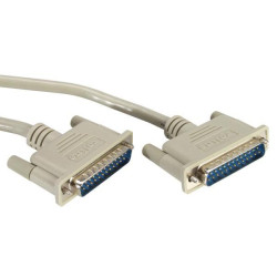 RS232 Cable, DB25 M/M, 9m | APLIUM