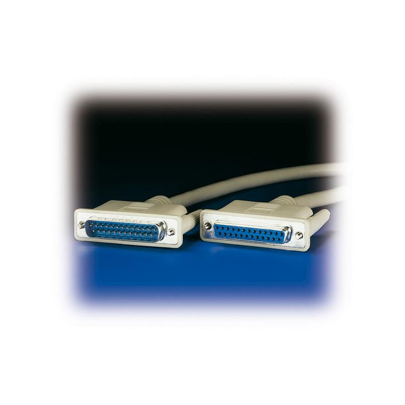 RS232 Cable, DB25 M/F, 4.5m | APLIUM