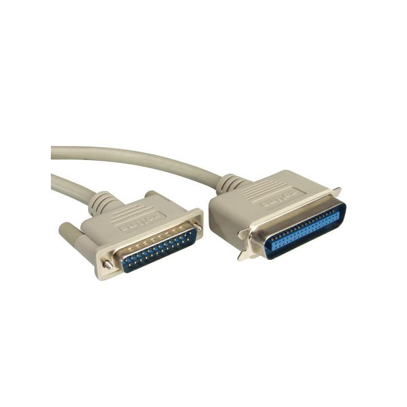 Parallel Printer Cable, DB25 | APLIUM