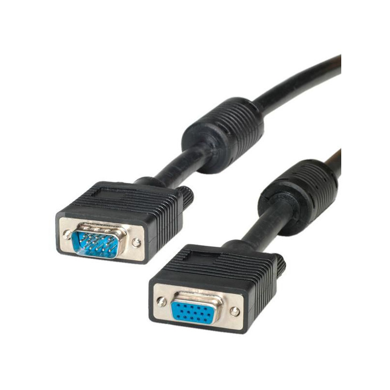 HQ VGA Cable + Ferrite, HD15, | APLIUM