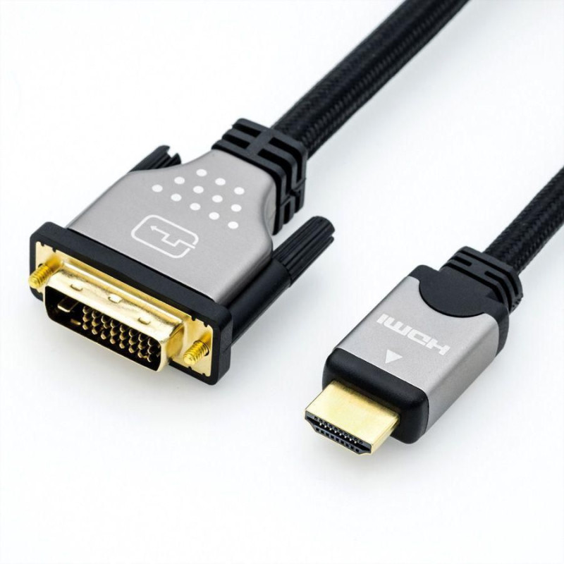 DVI - D/HDMI Cable, DVI (24 + | APLIUM