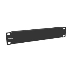 10" Blank Panel, 1U, Black | APLIUM