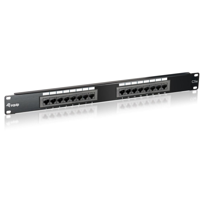 PatchPanel Cat.5e 16 Port equi | APLIUM