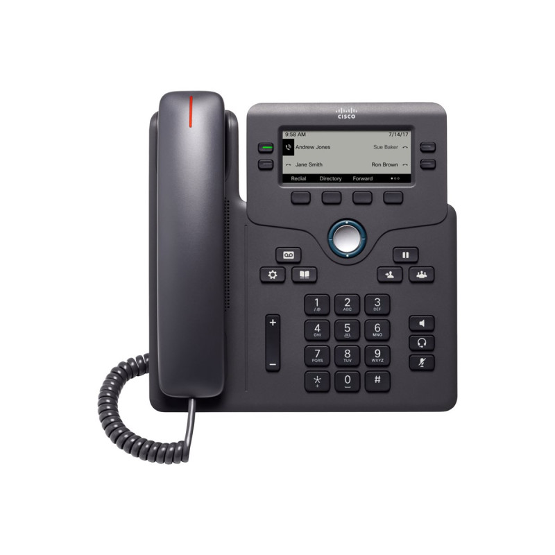Cisco IP Phone 6841 - Teléfono VoIP - SIP, SRTP - 4 líneas - | APLIUM