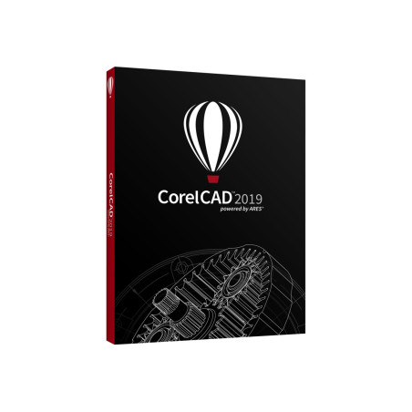CorelCAD 2019 - Caja de embalaje - 1 usuario - académica - DVD (funda