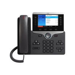 Cisco IP Phone 8851 - Teléfono VoIP - SIP, RTCP, RTP, SRTP, SDP - 5 lí