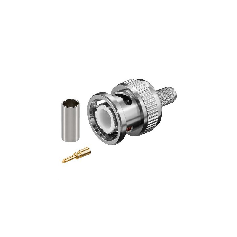 BNC crimp plug for RG58