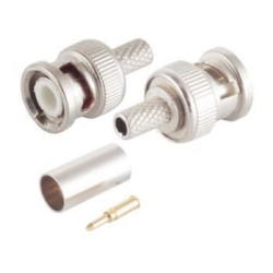 BNC crimp plug for RG59