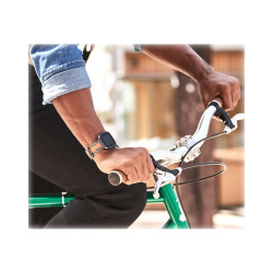Fitbit - Correa de reloj para reloj inteligente - Pequeña - carbón/nar