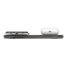Belkin Dual - Base de carga inalámbrica + adaptador de corriente CA -