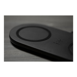 Belkin Dual - Base de carga inalámbrica + adaptador de corriente CA -