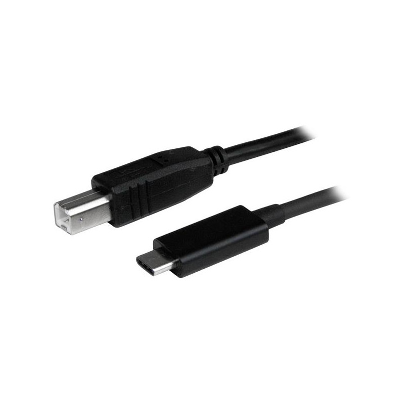 1m USB C to USB B Printer Cable USB 2.0