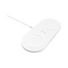 Belkin Dual - Base de carga inalámbrica + adaptador de corriente CA -