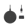 Belkin - Base de carga inalámbrica + adaptador de corriente CA - 10 va