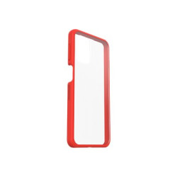 OtterBox React Samsung Galaxy A32 5G - Power Red - clear/red