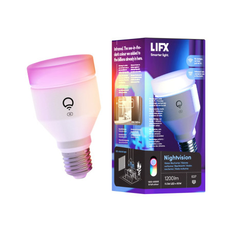 LIFX Nightvision - Bombilla LED - forma: A60 - E27 - 11.5 W (equivalen