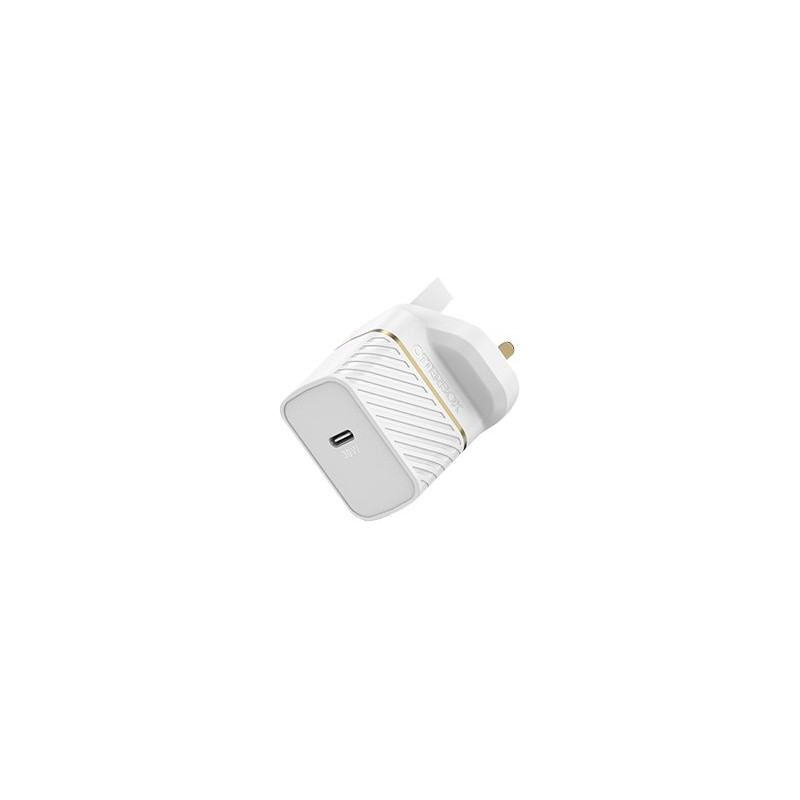 OtterBox UK Wall Charger 30W GaN - 1X USB-C 30W USB-PD White