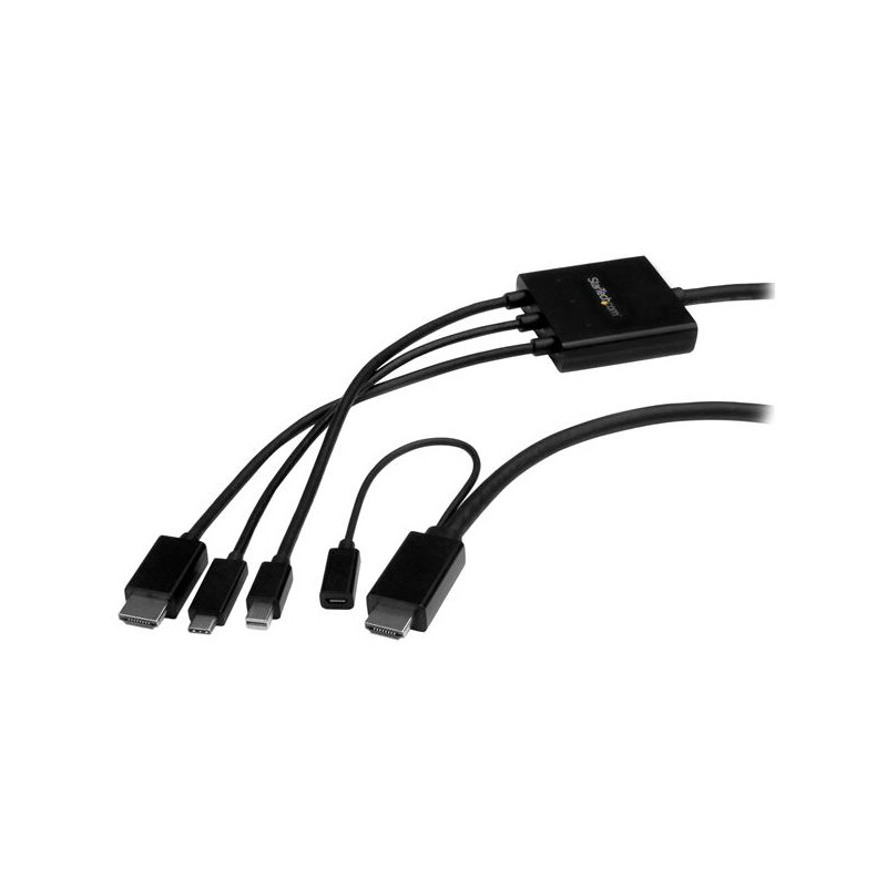 USB-C HDMI or mDP to HDMI Cable 6ft