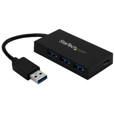 Hub USB 3.0 4 Port - 3x USB A+1x USB C