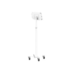 Compulocks iPad Mini 8.3" Space Enclosure Medical Rolling Cart Extende