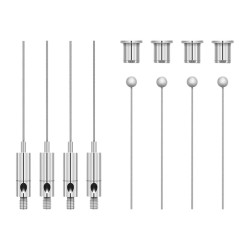 Sennheiser SL CM SK - Kit de montaje (4 cables de acero (5 m | APLIUM