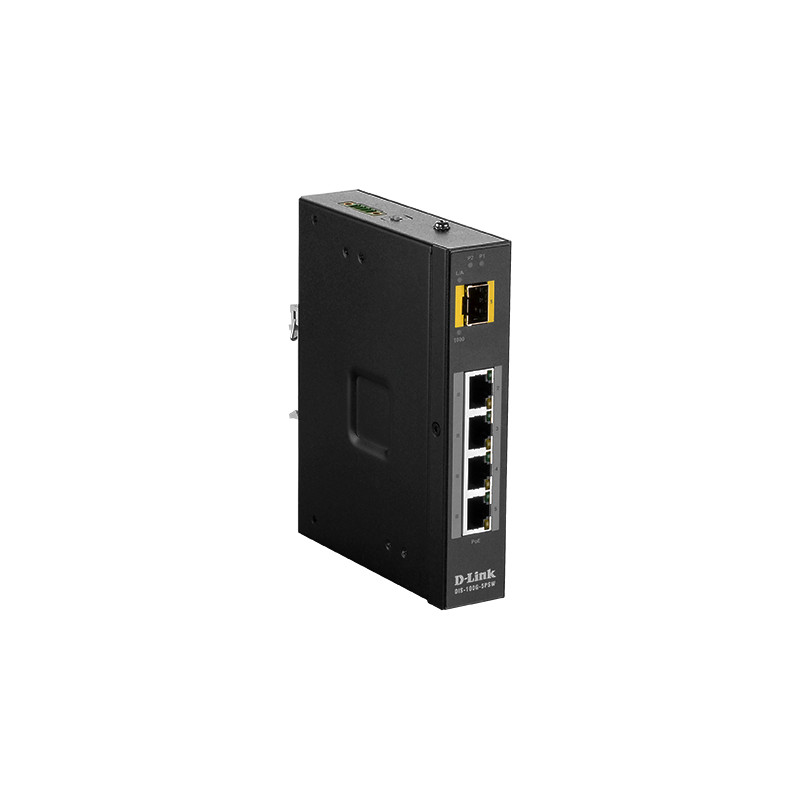 Unmanaged Switch 4xGPoE 1xSFP ports
