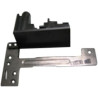 Left LCD hinge assembly for