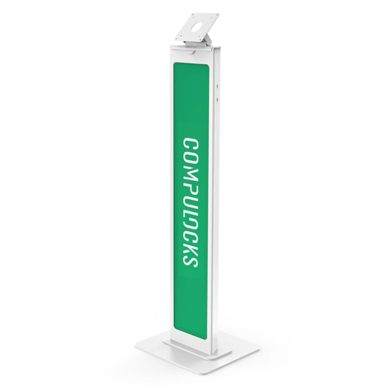Vesa Brandable Floor Stand - White | APLIUM