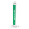 Vesa Brandable Floor Stand - White | APLIUM