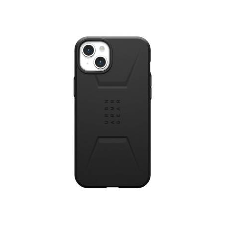 UAG Rugged Case for Apple iPhone 15 Pro [6.1-inch] - Civilian Black -