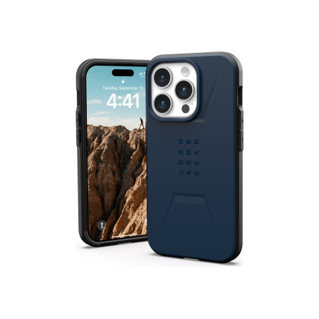 UAG Rugged Case for Apple iPhone 15 Pro [6.1-inch] - Civilian Mallard