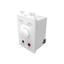 Amplificador de audio de placa frontal AV modular - incluye | APLIUM