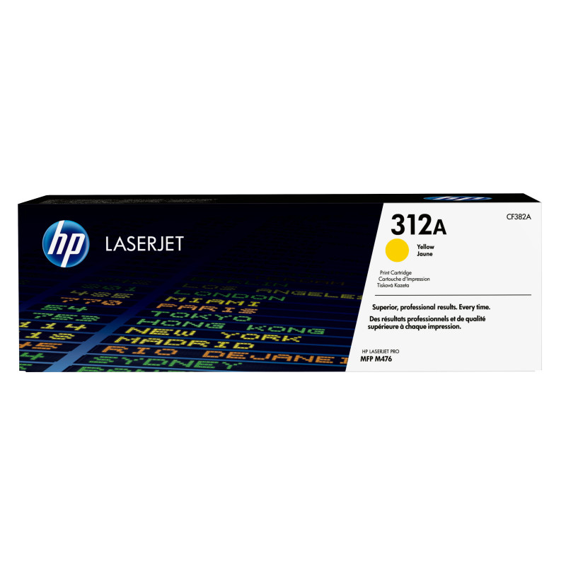 HP Toner/312A Yellow LaserJet Cartridge