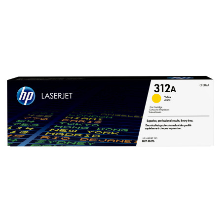 HP Toner/312A Yellow LaserJet Cartridge