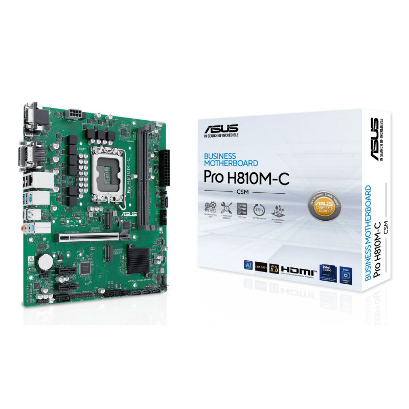 ASUS PRO H810M-C-CSM Intel H810 LGA 1851 (Socket V1) micro A | APLIUM