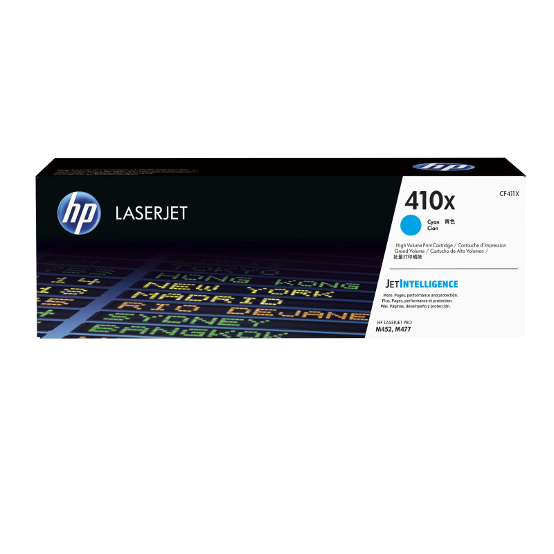 HP Toner/410X HY Cyan LaserJet Cartridge