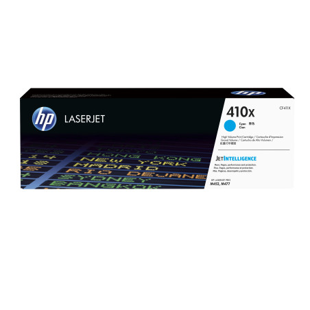 HP Toner/410X HY Cyan LaserJet Cartridge