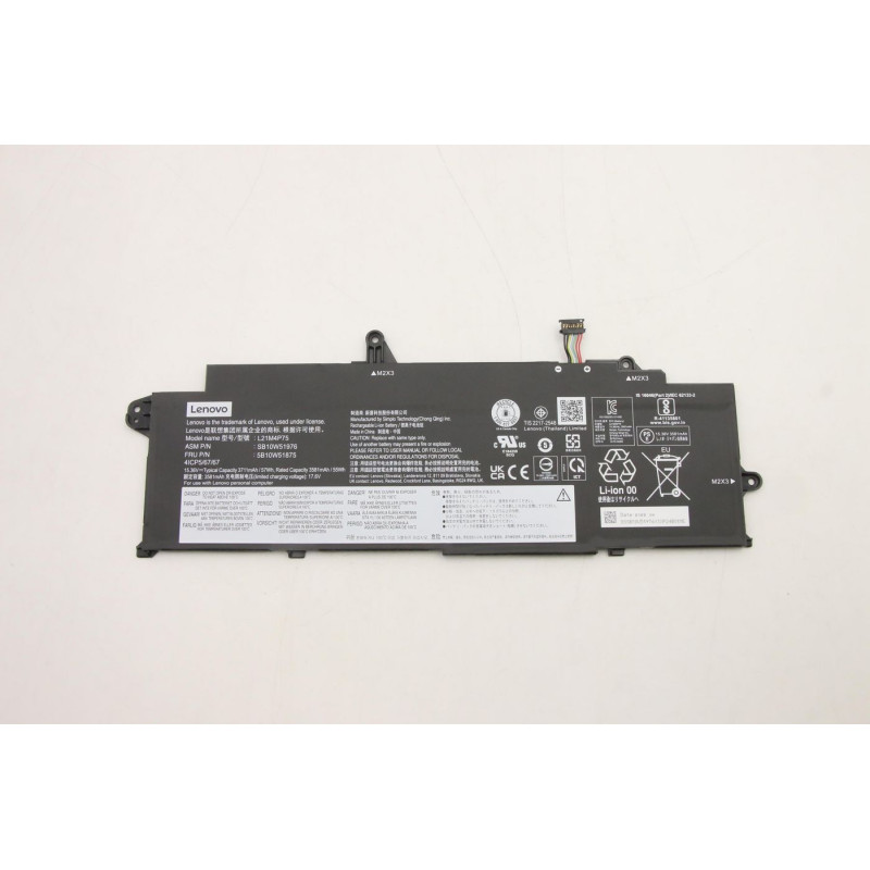 57Wh internal lithium-ion